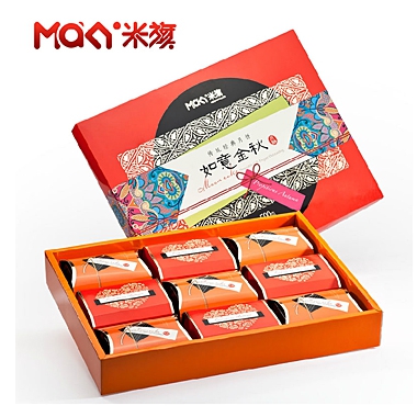 大连米旗月饼 如意金秋500g团购