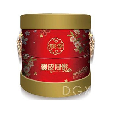 大连桃李月饼 蛋皮月饼(铁盒)1000g团购